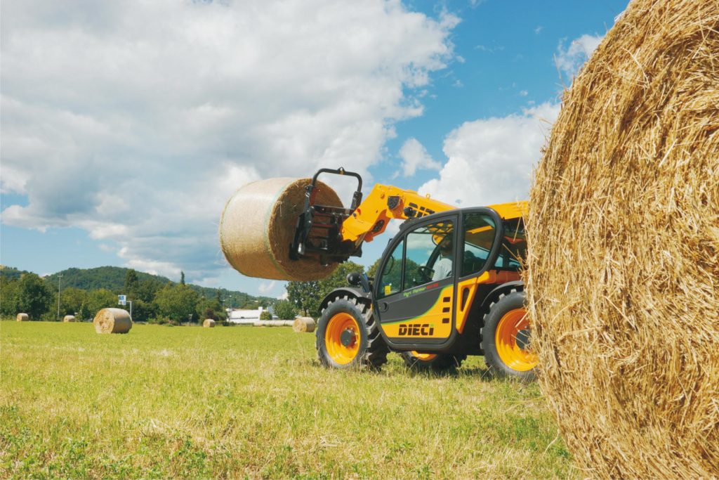 Agricultural Uses of Dieci Telehandlers Especially High Capacity Telehandlers